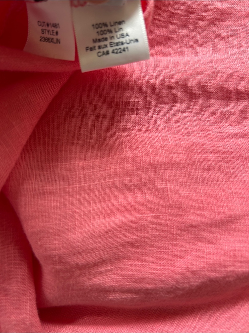 STARK X- NWT- Eden linen button front dress - Picture 8 of 10